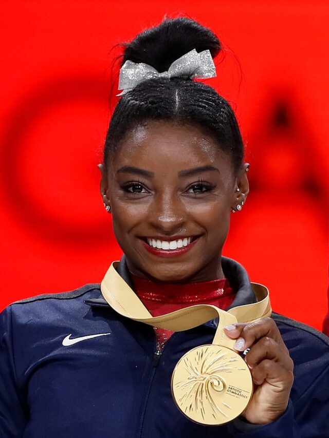 Simone Biles Leaps into History as 1st American Woman to win Olympic Gold in Vault event