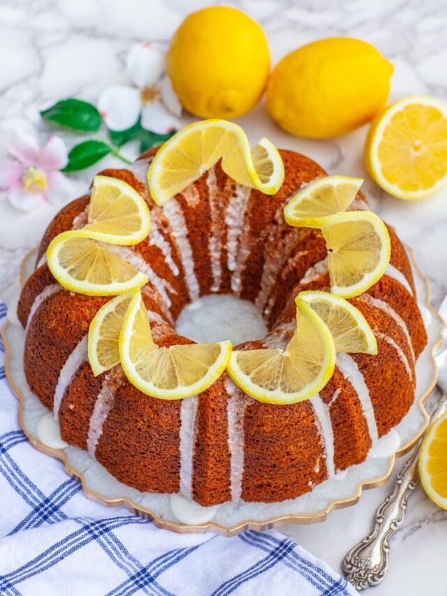 3 Tips for the Perfect Lemon Pound Cake: Baking Bliss in Every Bite! |Easy Lemon Pound Cake with Glaze